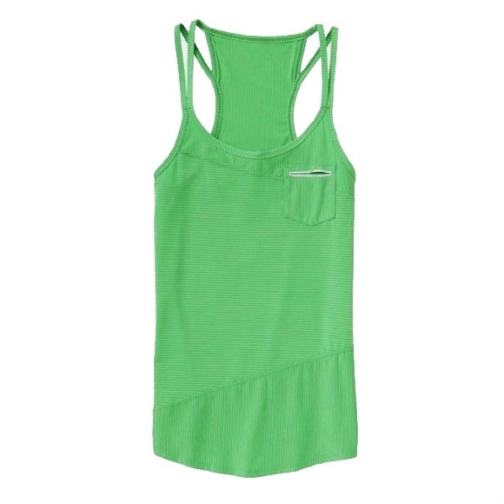 Athleta Speedsetter Tank Top Green Small